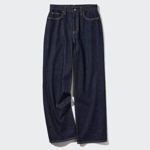 NWT Uniqlo Women Wide Straight Jeans